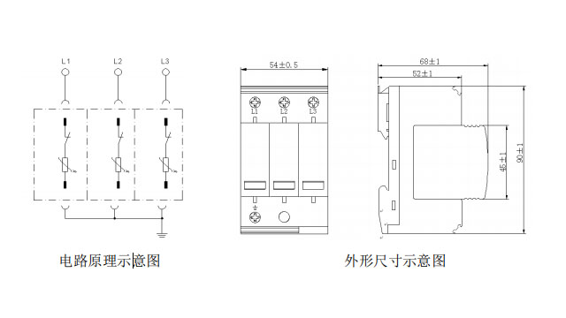 四川中光防雷器ZGG60-320(3+0)(TY)【光束防雷】
