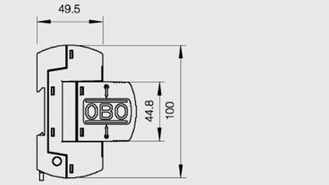 OBO VDE電源防雷器【光束防雷】 OBO VDE電源防雷器【光束防雷】