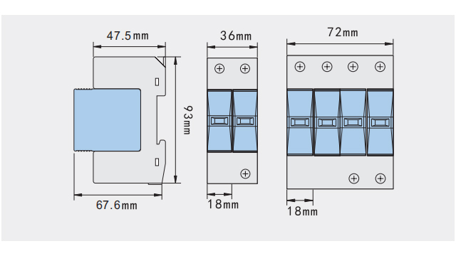 雷迅三級限壓型浪涌保護器【光束防雷】